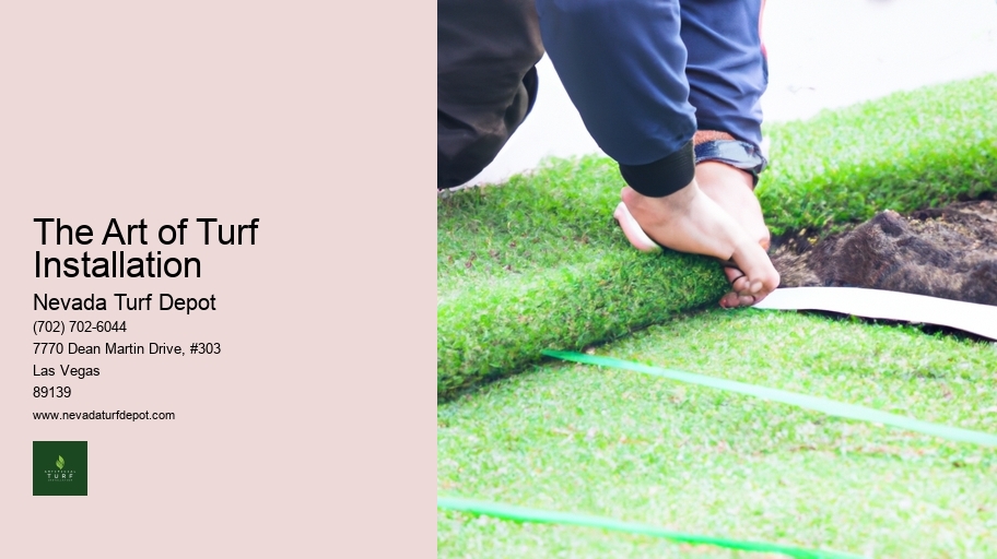 The Art of Turf Installation